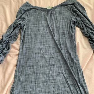 Matilda Jane Women’s Purple/Gray Tunic Sz L